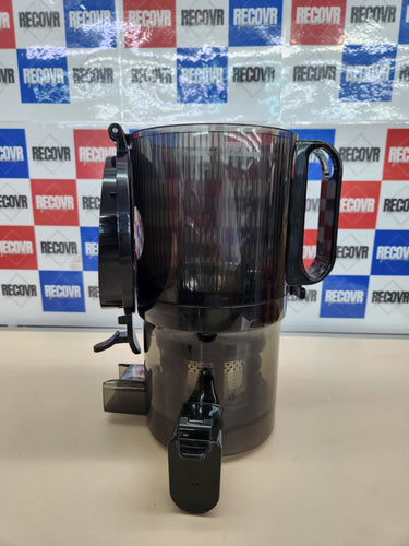 Extractor de Zumos y Verduras Automático, 1.8L Capacidad, 135MM Apertura, Licuadora para Verduras y Frutas Entera, 250W Licuadora Prensado en Frio Lento con Triple Filtro - Gris AMZCHEF